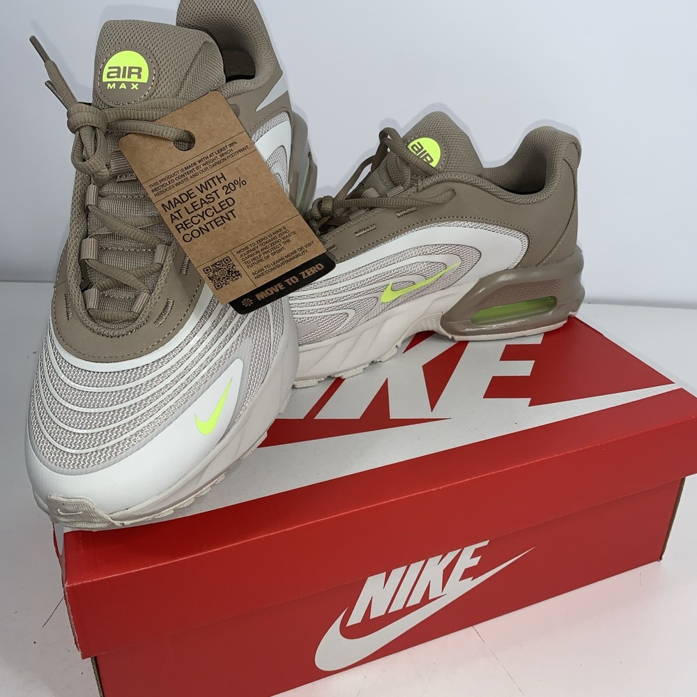 New Nike Air Max Fire Shoes Mens Size 11bone/volt Khaki Sneakers IF2621-002 - Picture 6 of 7